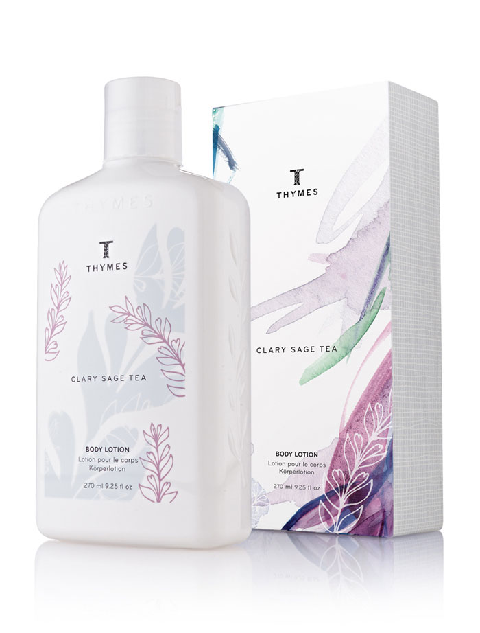 thymes clary sage tea包装设计