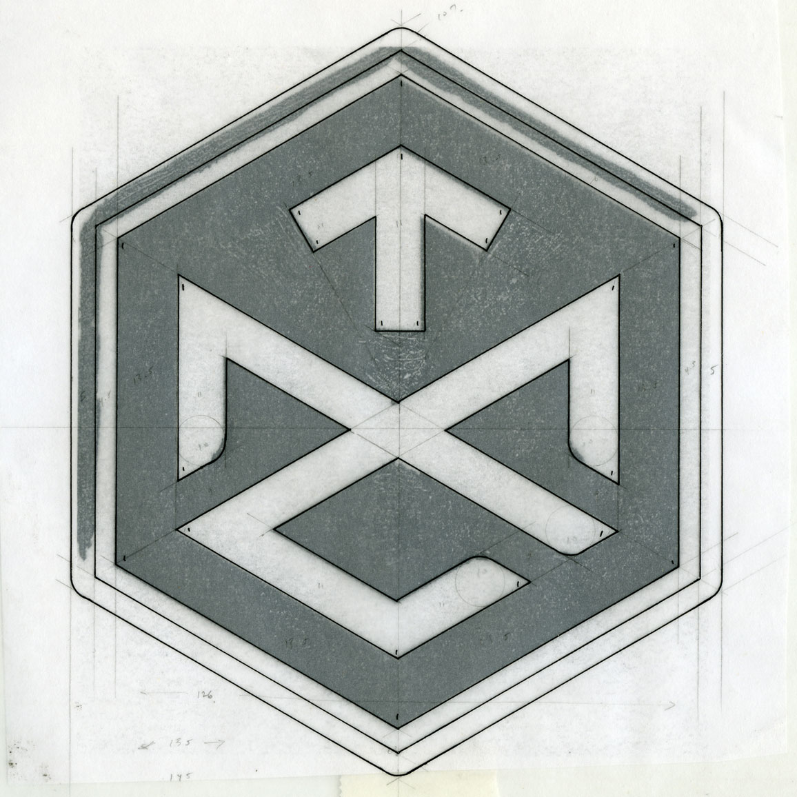 PROCESS标志设计草图-古田路9号