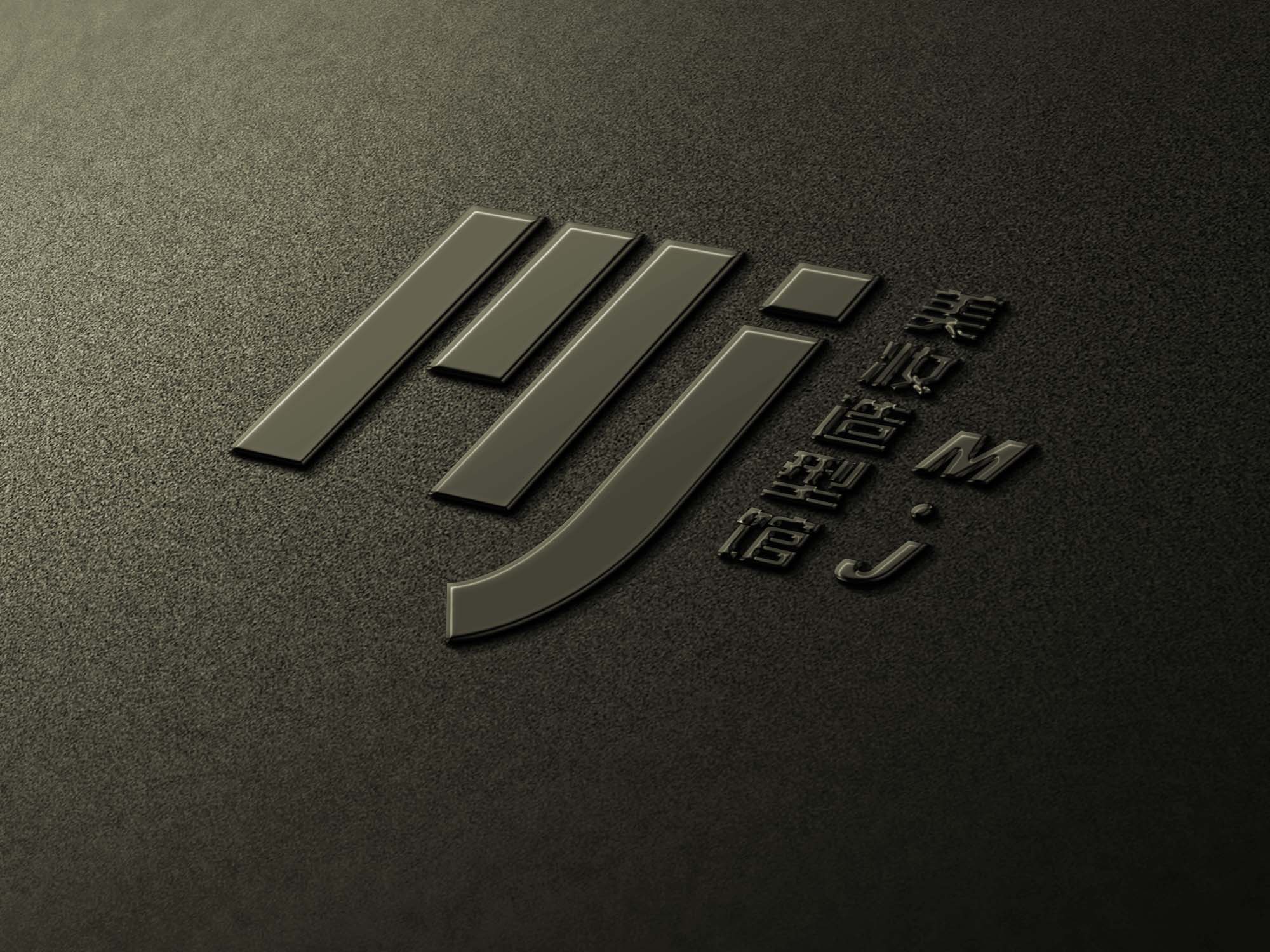 mj字母logo设计