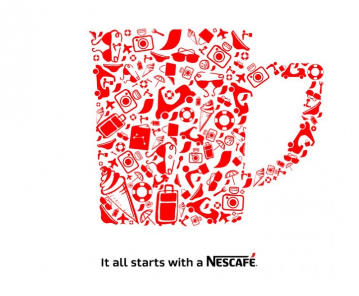 nescafe雀巢咖啡发布全球统一品牌识别