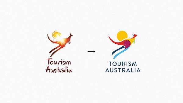 tourism australia  new logo when we were commisioned by tourism