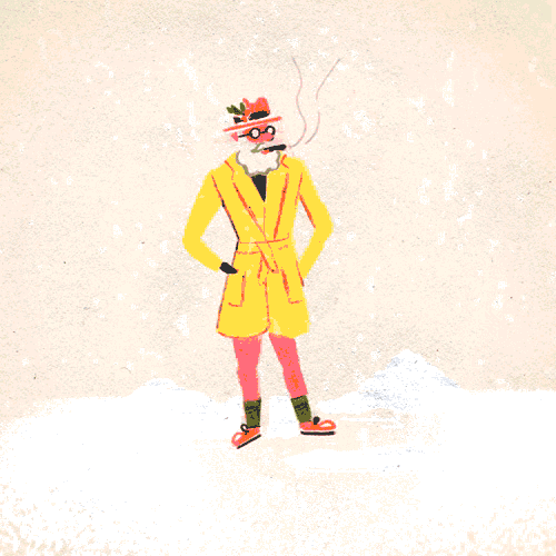 圣诞gif版动态插画