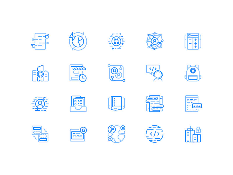 best icons of the month (november 2017) 图标设计