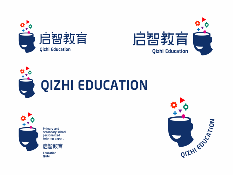 启智教育品牌视觉设计