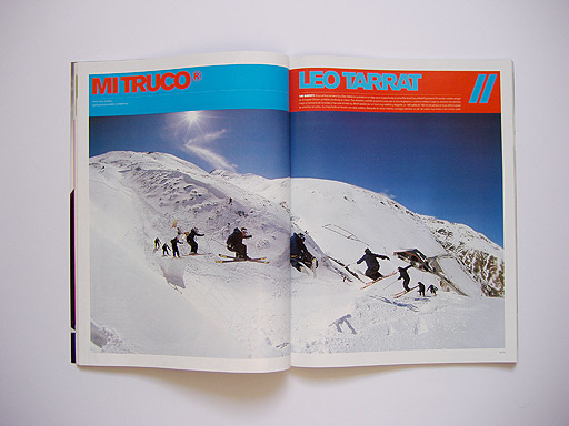 滑雪杂志skirevolution设计