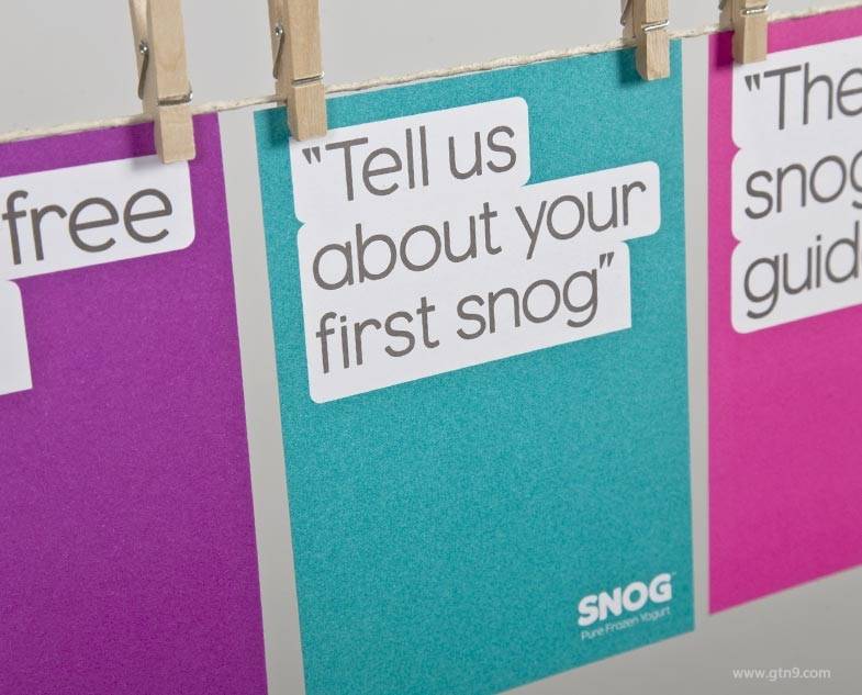 SNOG 冻酸奶品牌提升