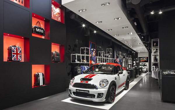 伦敦西田斯特拉特福德mini品牌汽车店