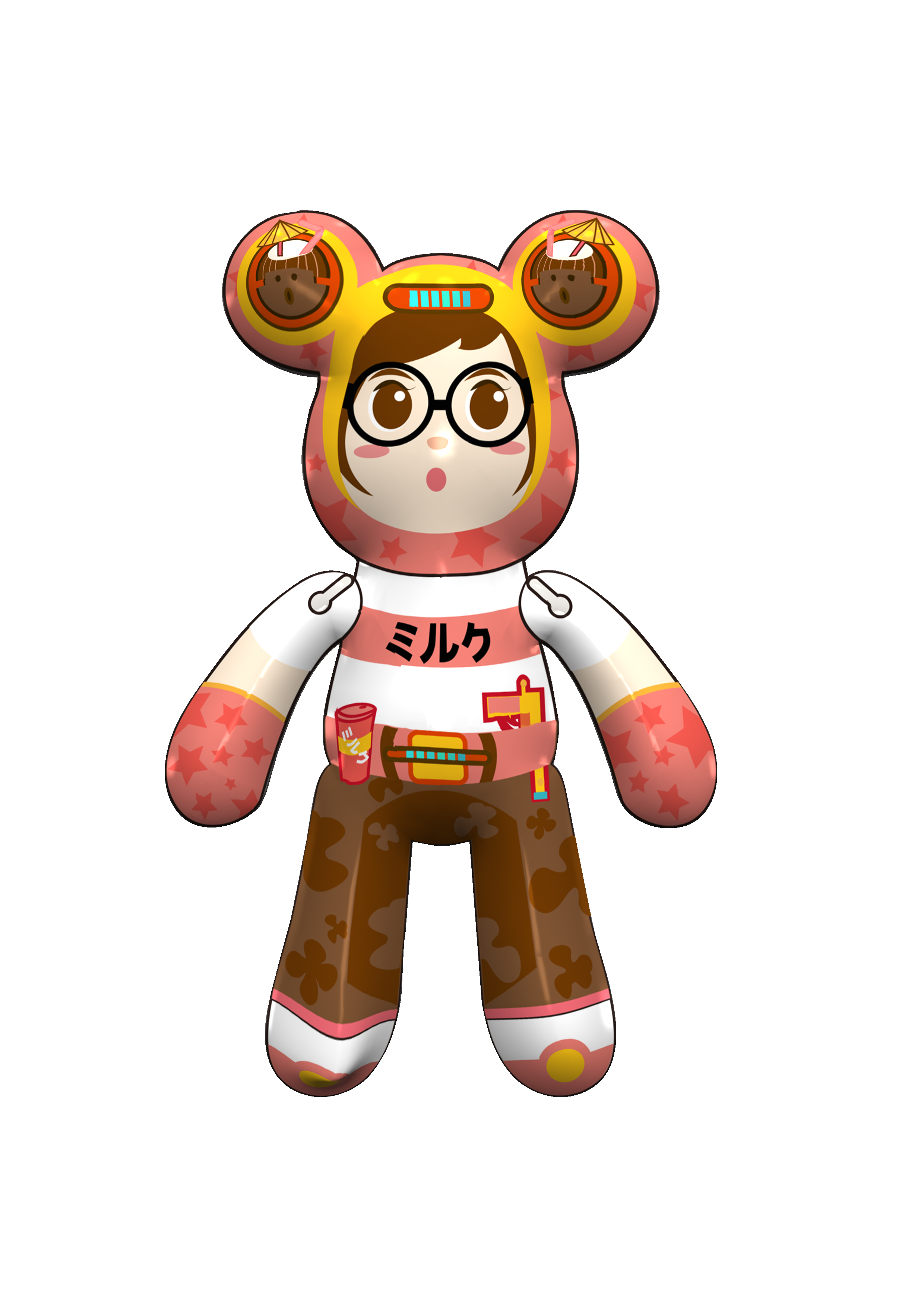 积木熊创意角色