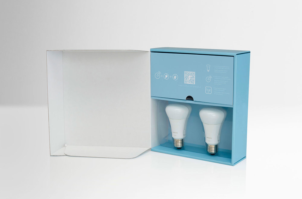philipshuelux灯具包装设计