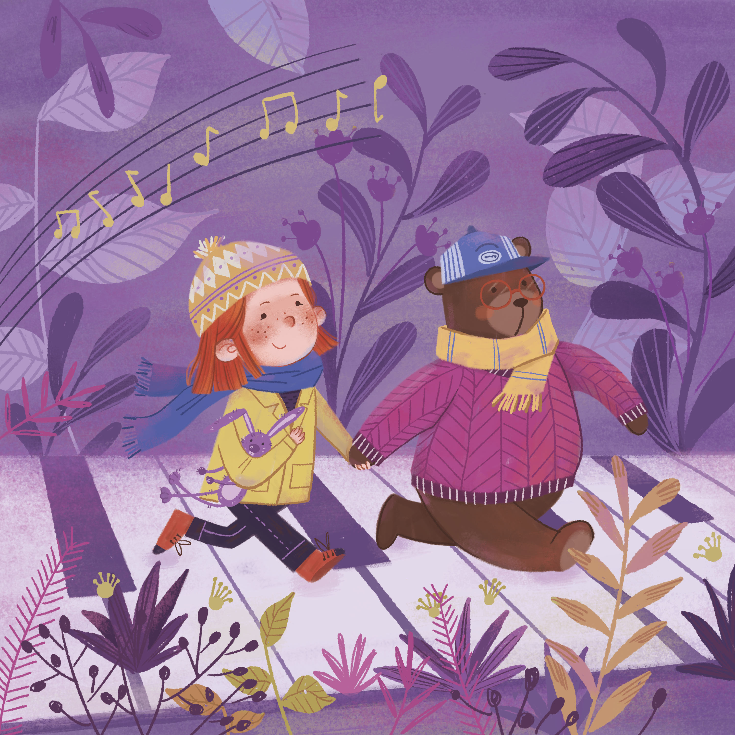 儿童插画练习-古田路9号-品牌创意/版权保护平台