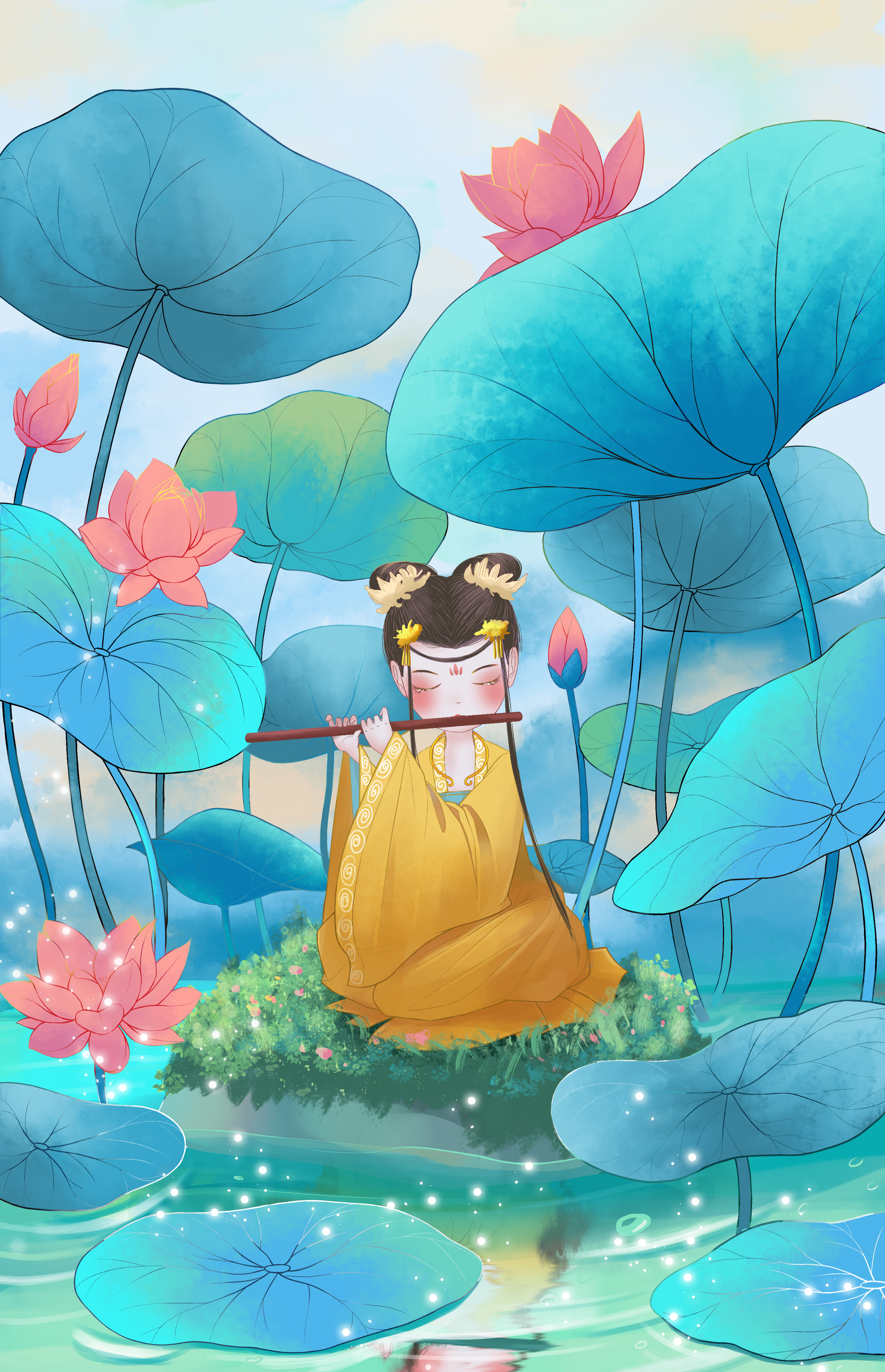 荷花仙子评论关注湖北省  |  武汉市绘画/插画师谢oo5915705905发布于