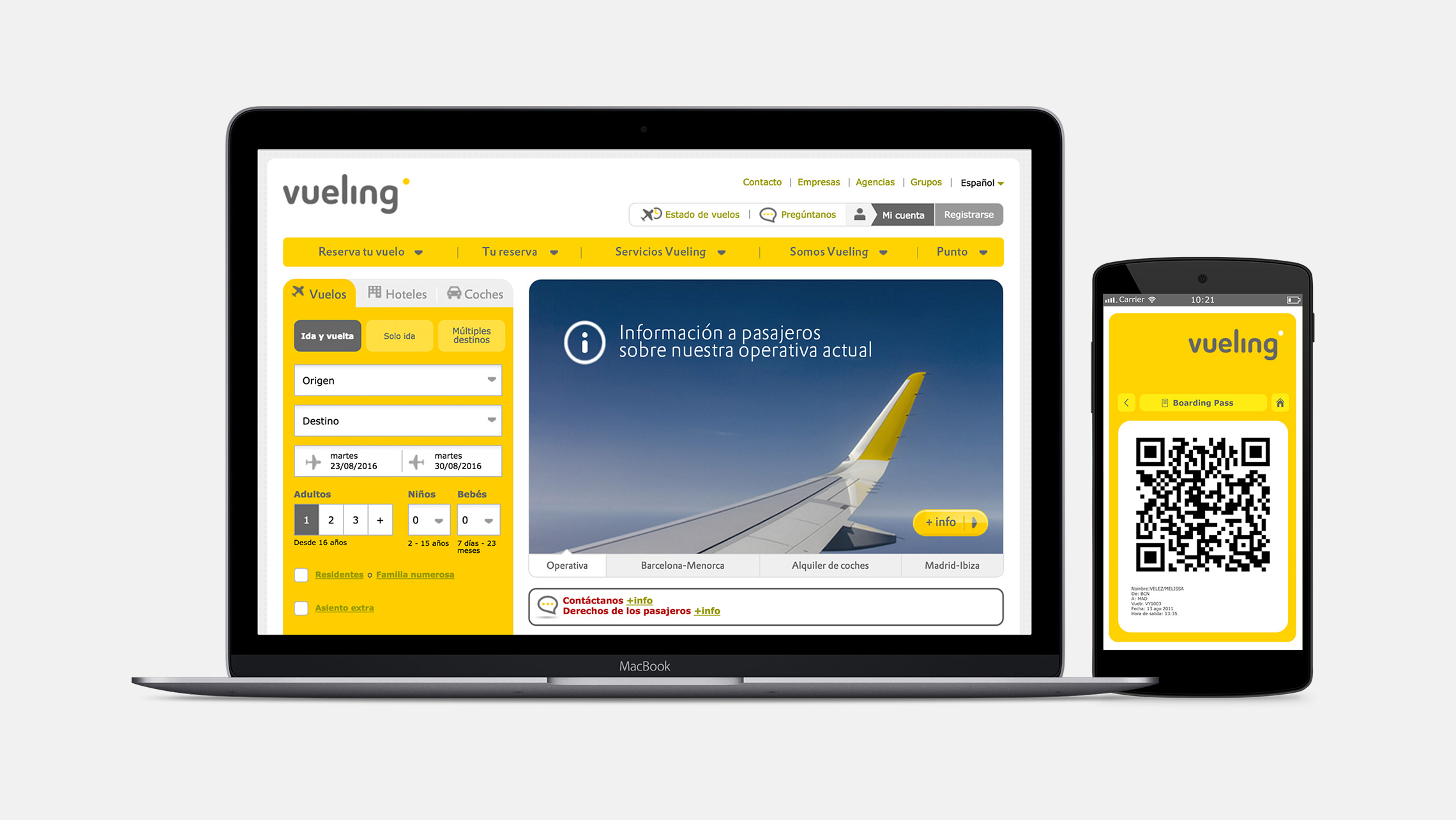 Vueling航空公司\/品牌视觉形象