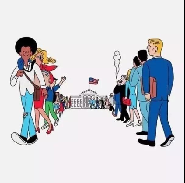 格调彩绘插画混乱中的秩序感