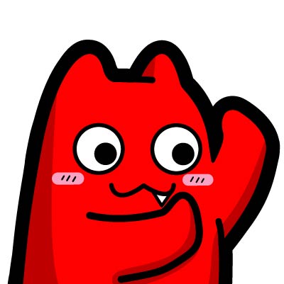 魔鬼猫表情得意