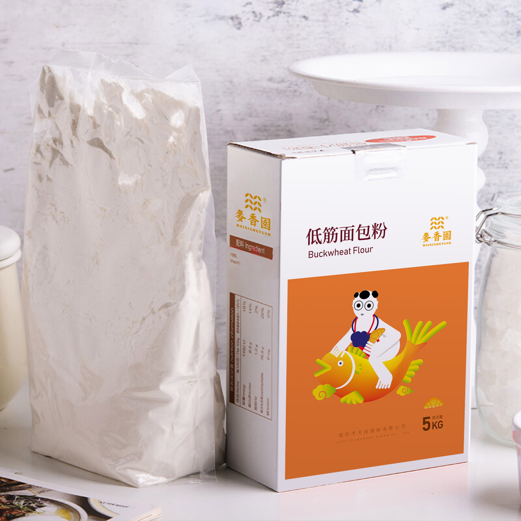 麦香园面粉包装策划设计-古田路9号-品牌创意/版权保护平台