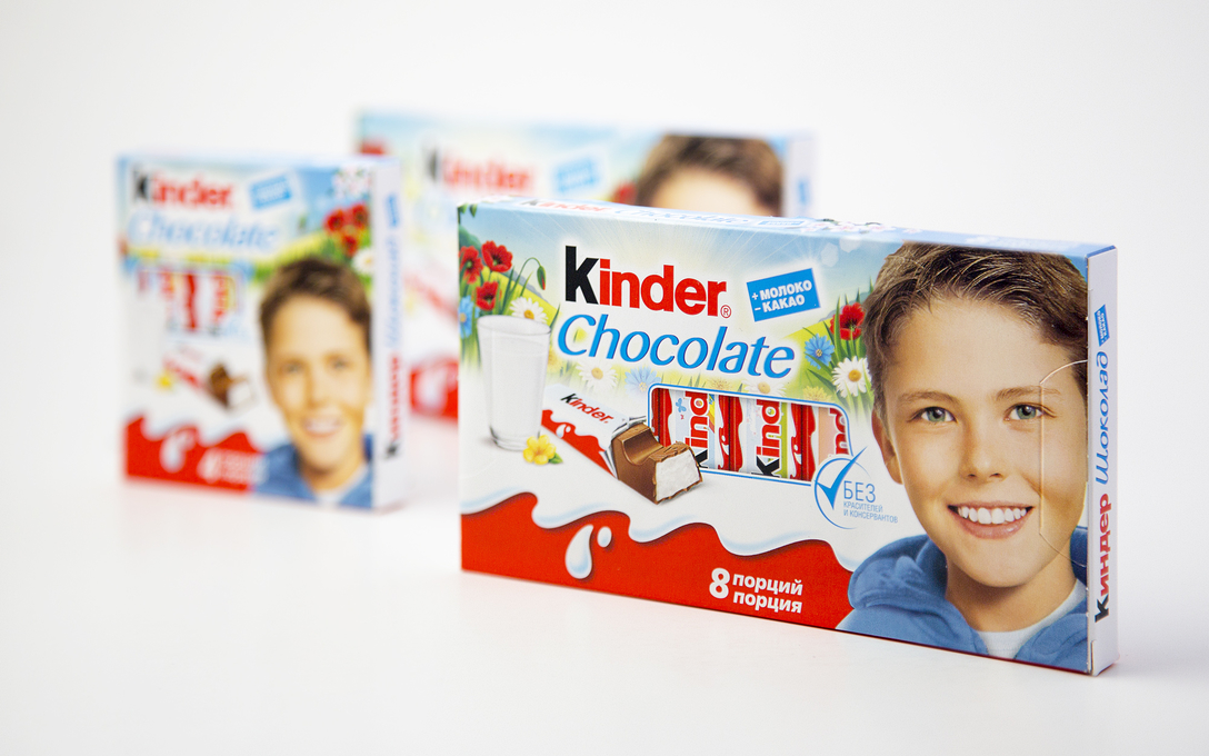 kinderchocolate巧克力包裝設計