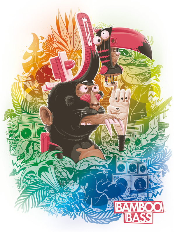 junglefever插画设计