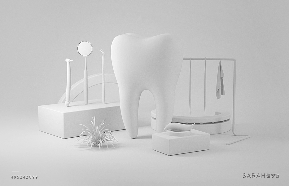 2018年底C4D化妆品美容美妆产品包装总结(一