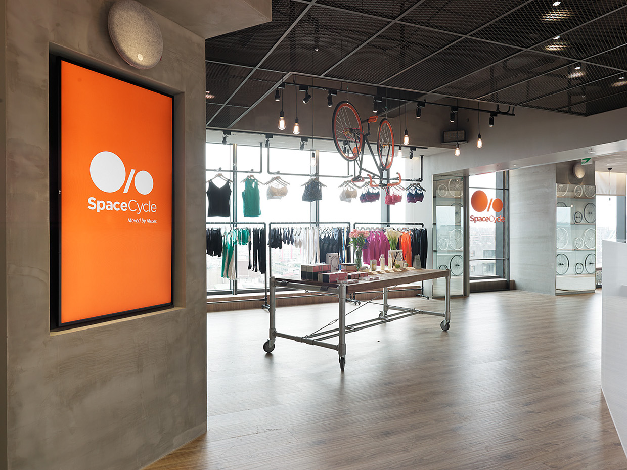 台湾spacecycle运动品牌设计