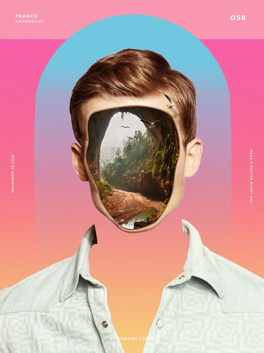 人脸后的奇幻-古田路9号-品牌创意/版权保护平台