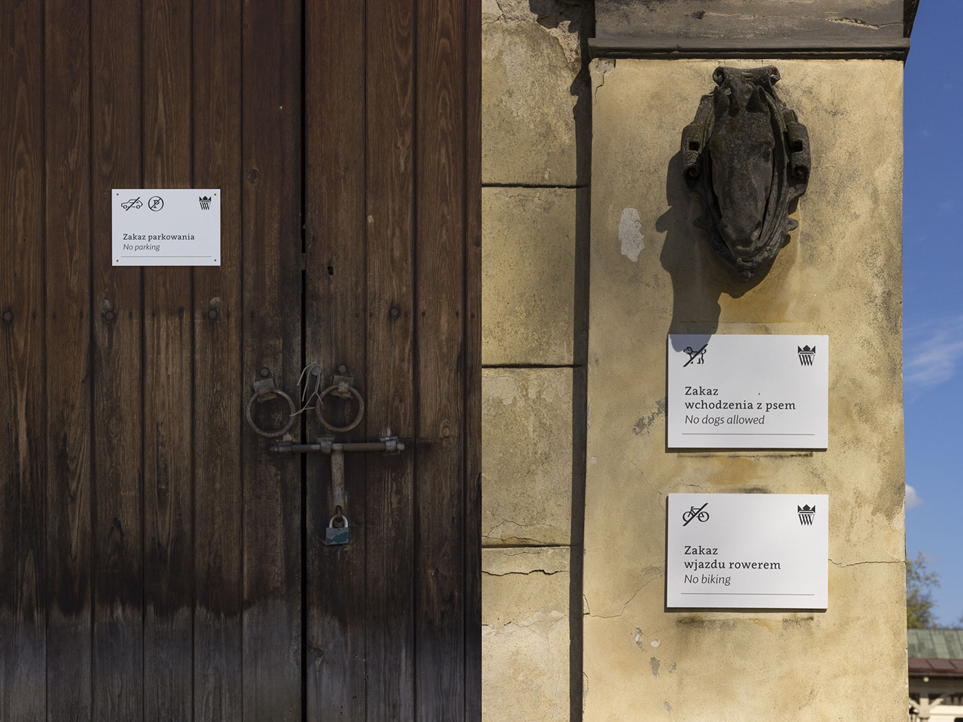 jan iiis palace at wilanów to help visitors self-orientate