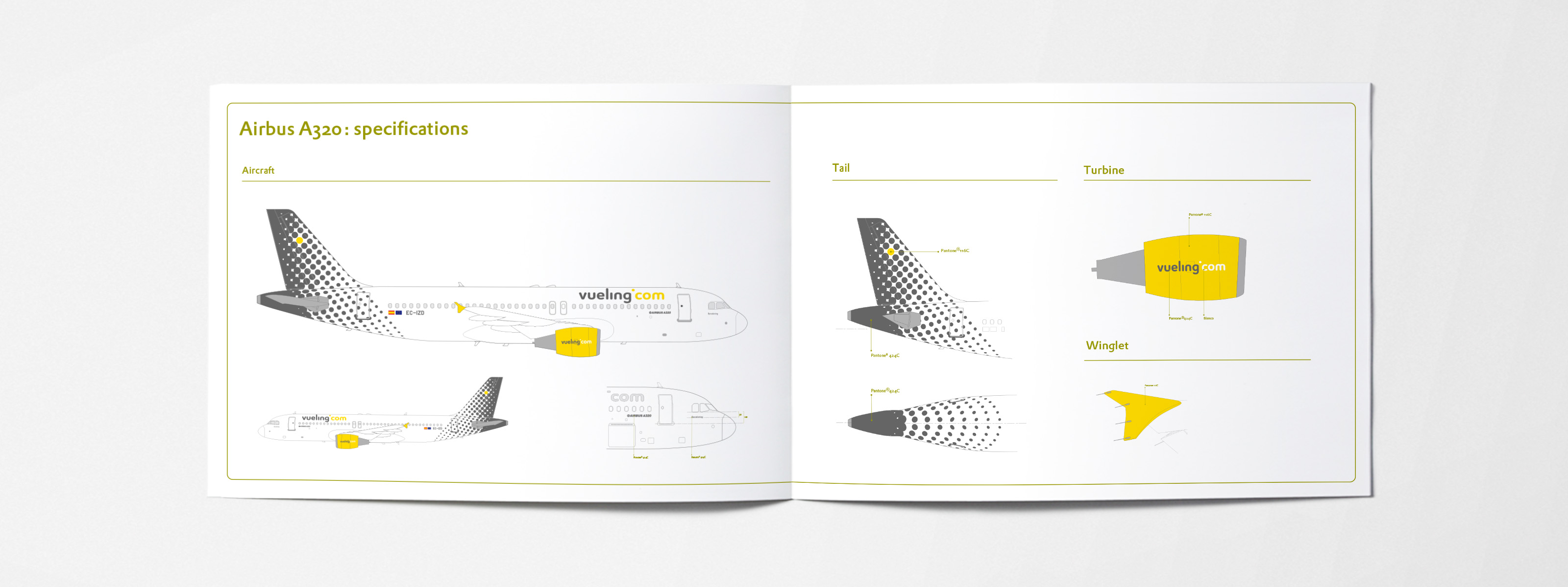 Vueling航空公司\/品牌视觉形象