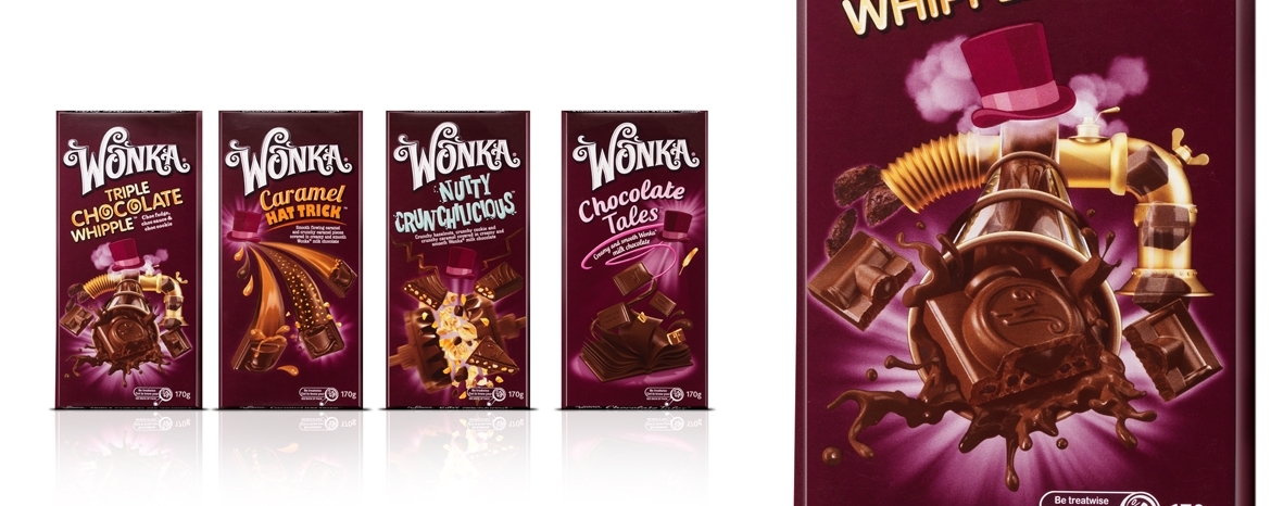 wonka巧克力包装设计