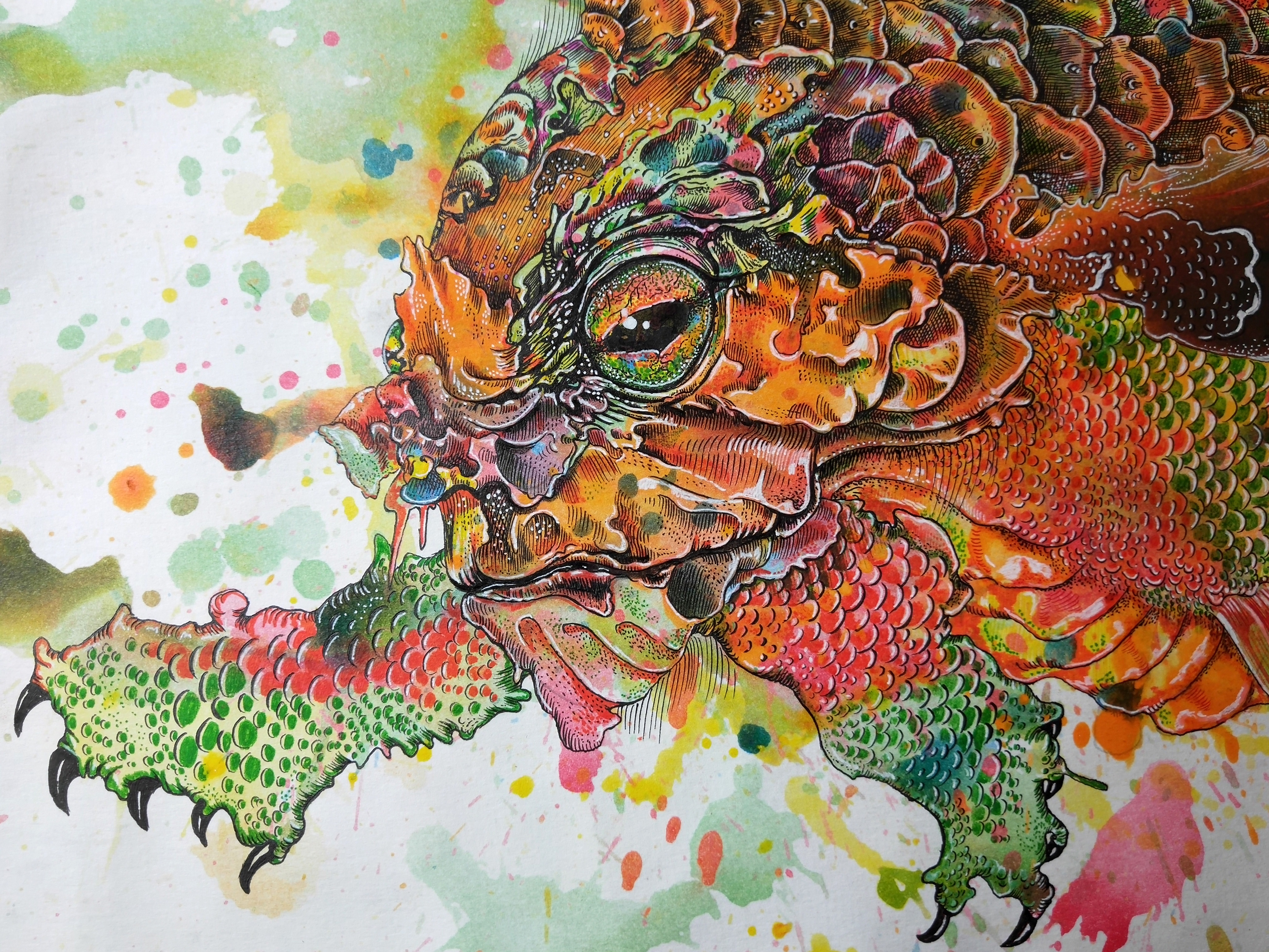 山海经异兽系列之卢亭