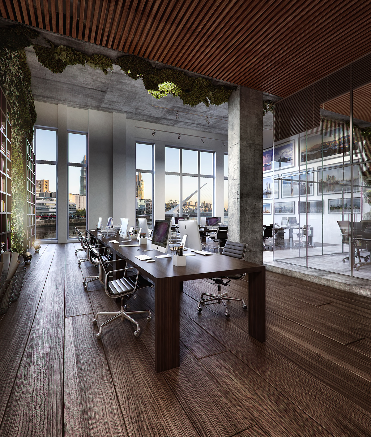 archviz建筑事务所办公室