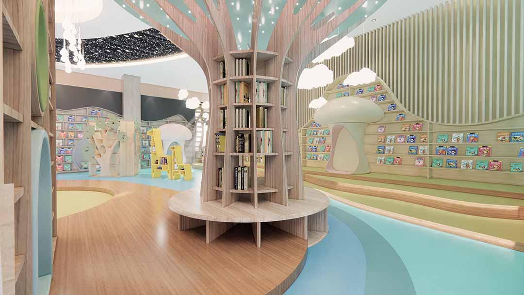 萤火之森绘本馆设计