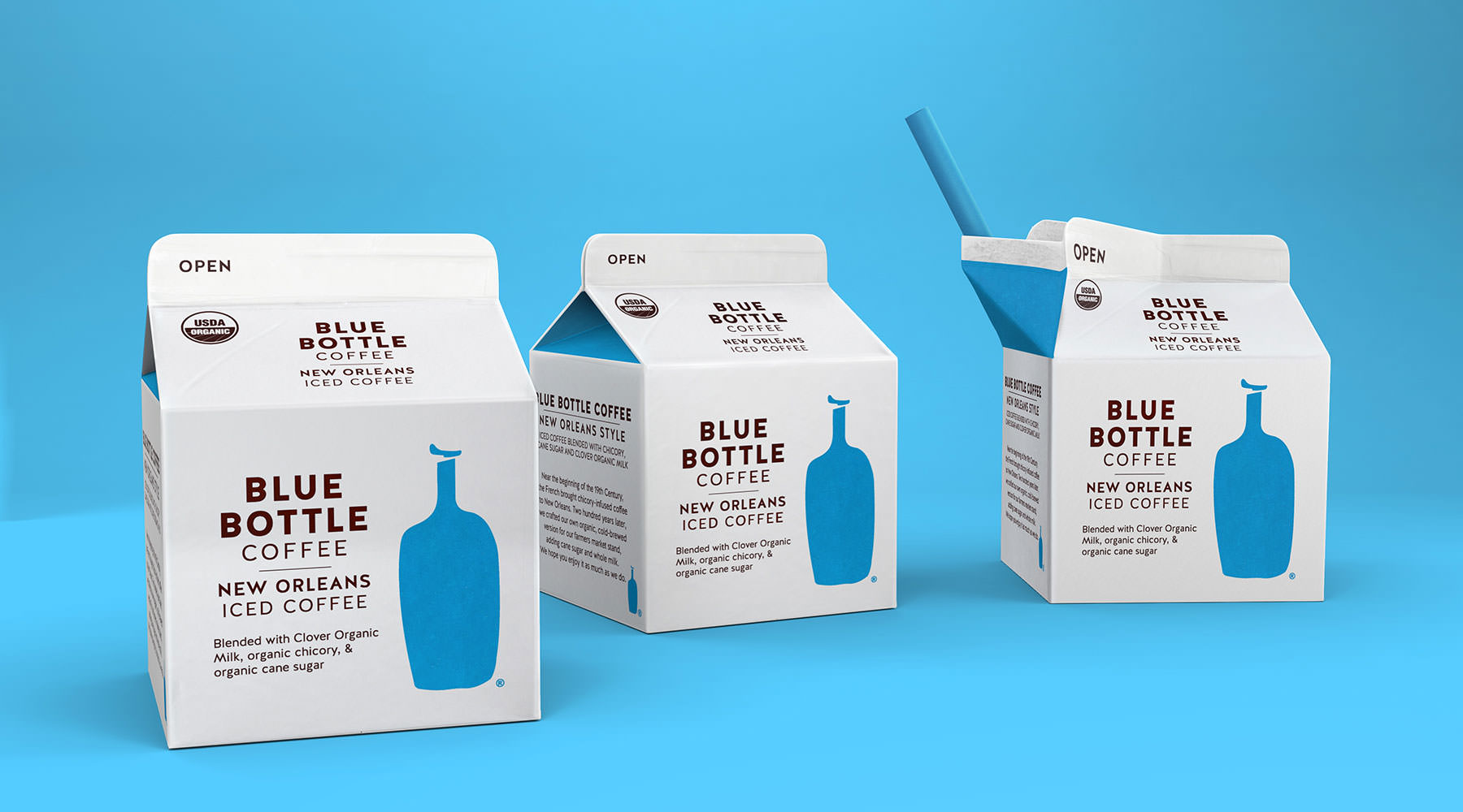 bluebottle蓝瓶子咖啡包装设计