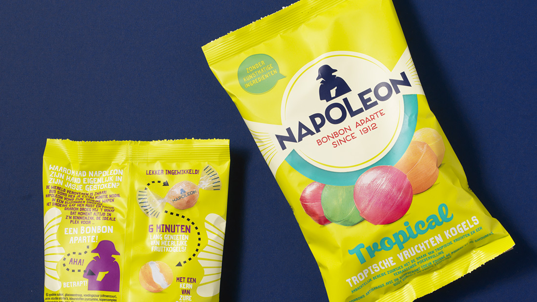 napoleon夹心软糖包装设计
