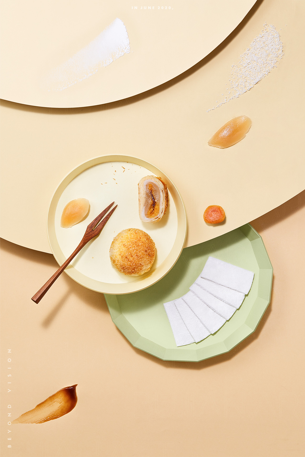 蛋黄酥┃三味酥屋70不见视觉-古田路9号-品牌创意/版权保护平台