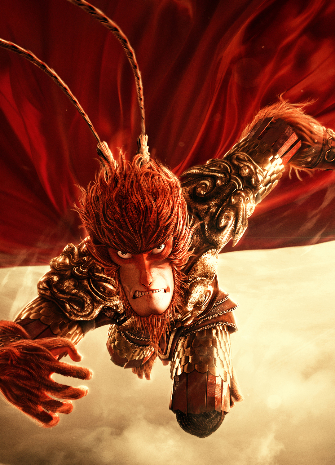 《大圣归来 》电影主视觉海报-古田路9号-品牌创意/版权保护平台