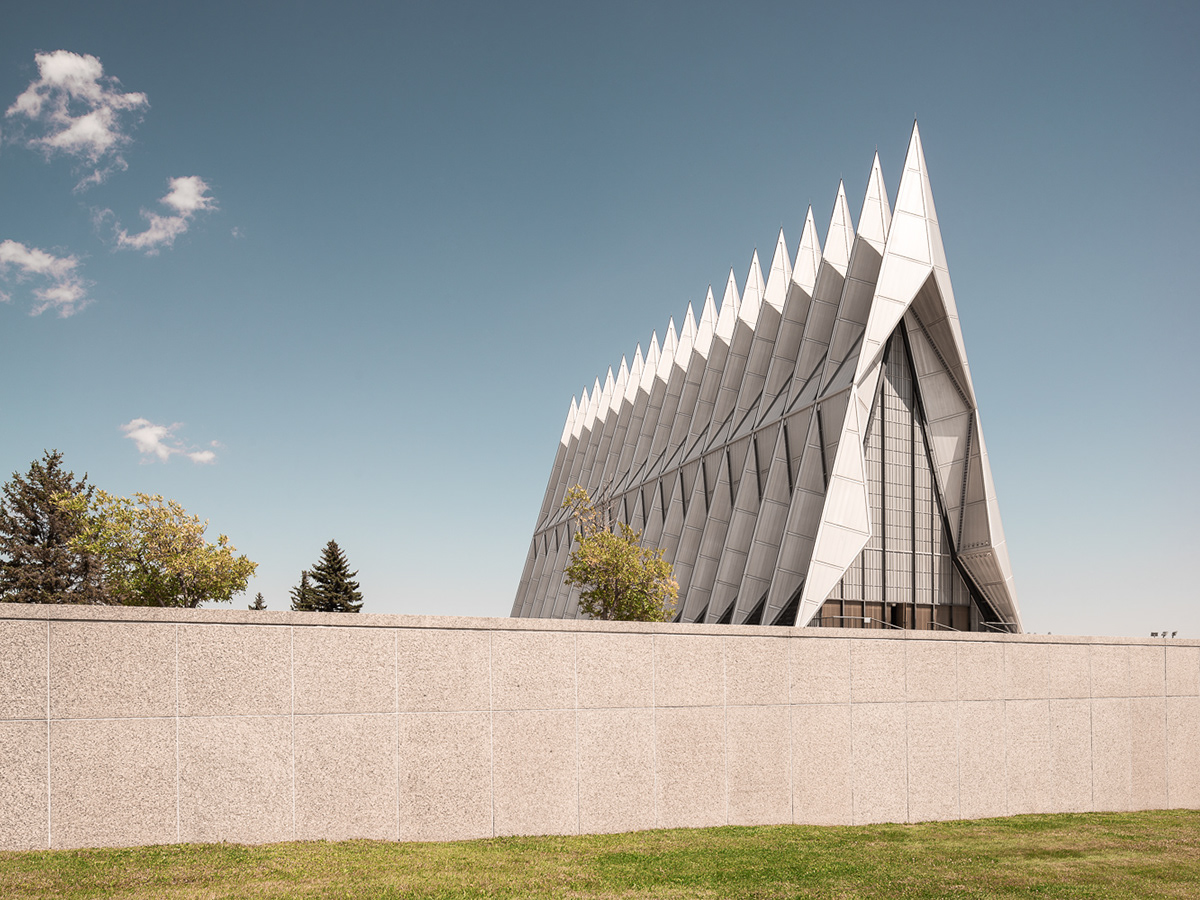 thecadetchapel美国空军学院教堂