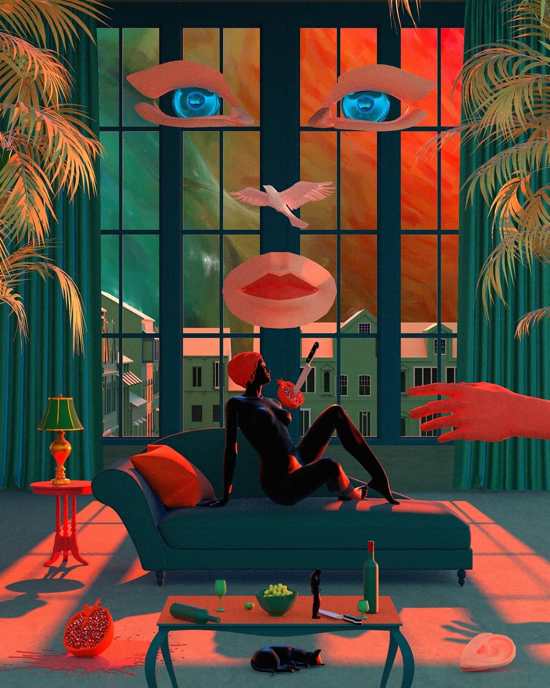 tishkbarzanji复古主义安静的乌托邦02