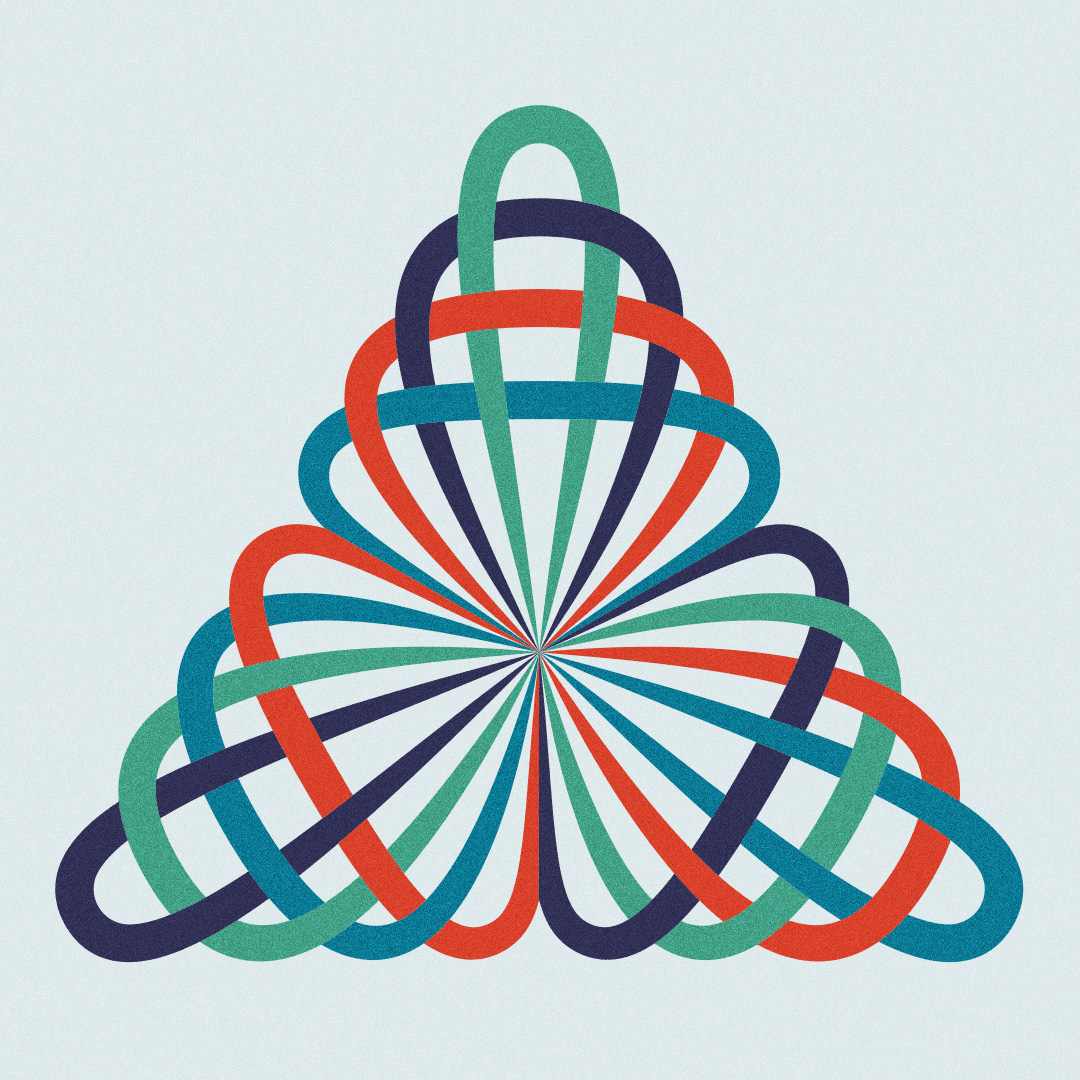 图形艺术家mwmgraphics的复古配色与秩序循环