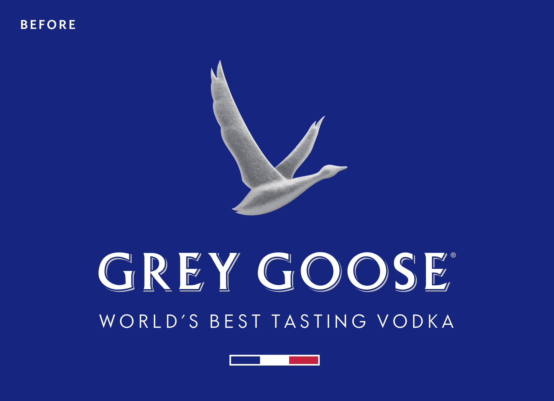 知名伏特加酒品牌法国greygoose更新品牌形象设计
