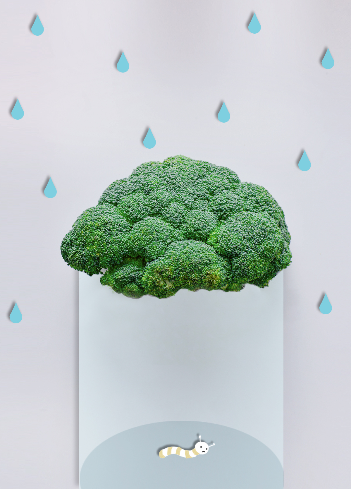 食物创想丨"大画"西兰花-古田路9号-品牌创意/版权保护平台