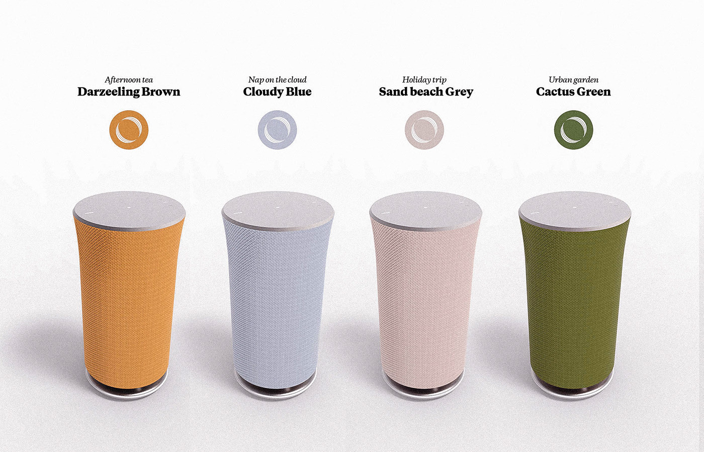 with lowercase f, logo expresses embrassing