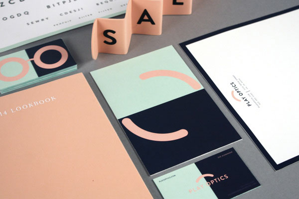 美国playoptics眼镜品牌vi设计