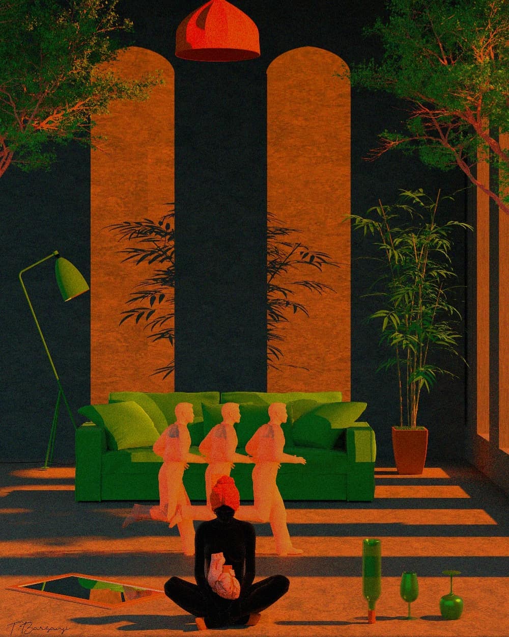 tishkbarzanji复古主义安静的乌托邦02