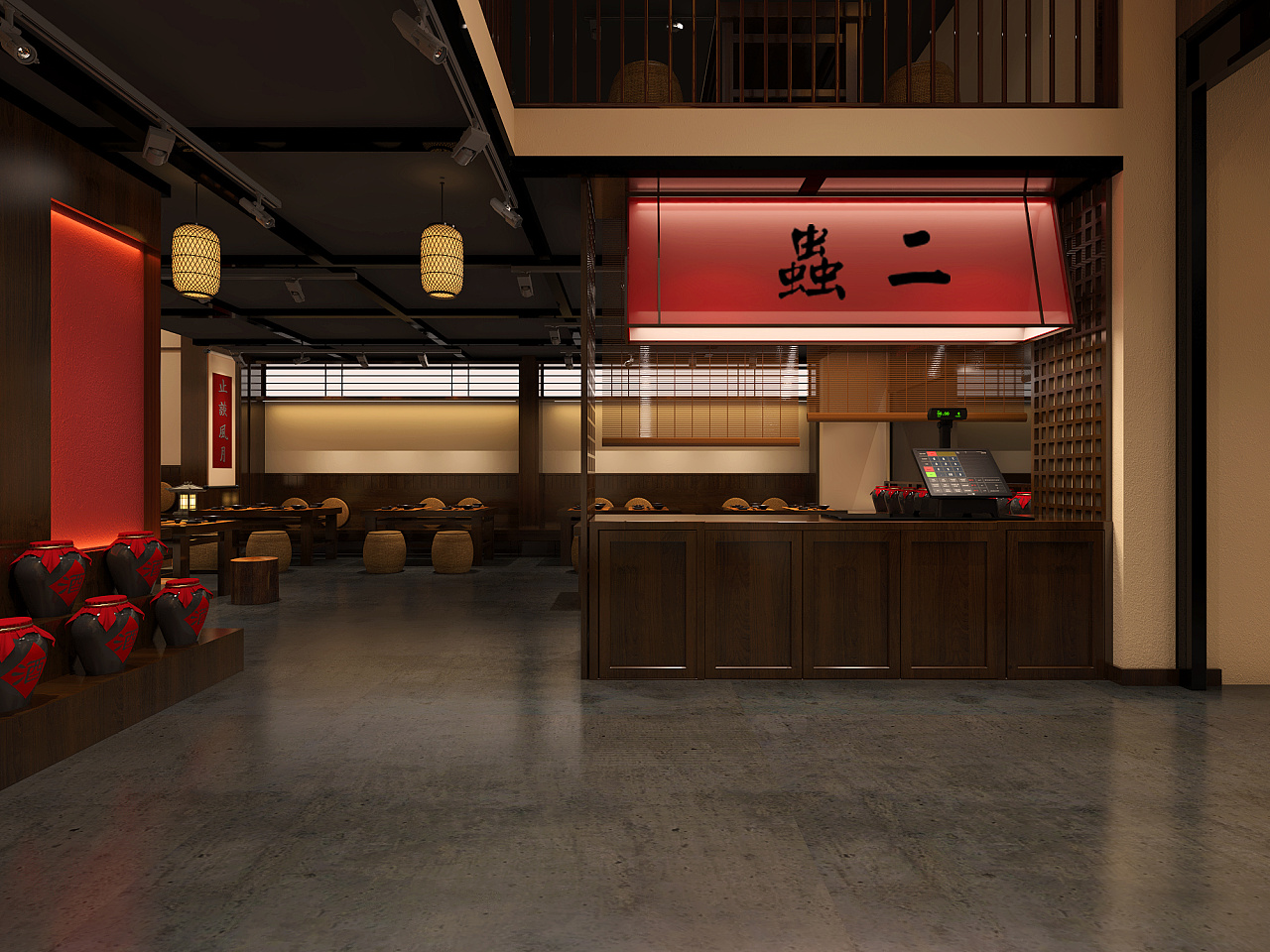 一串风月江湖小酒馆湘西小串烤肉小串烧烤餐饮设计