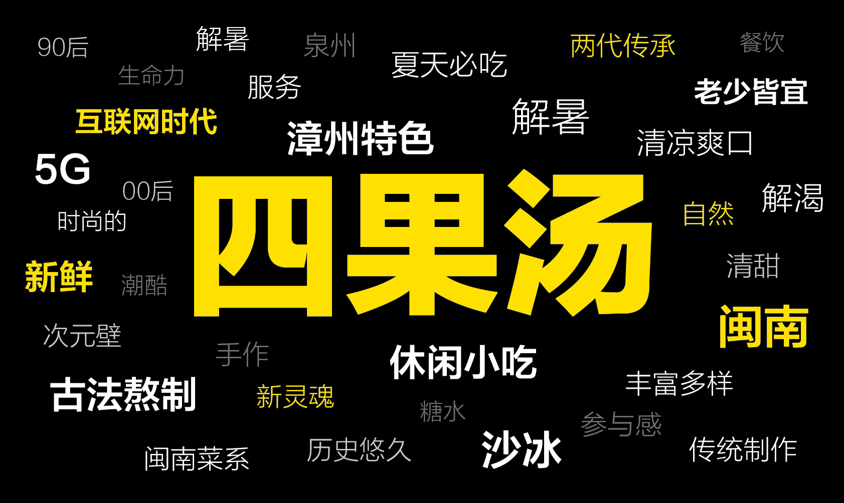 享得美漳州四果汤品牌设计