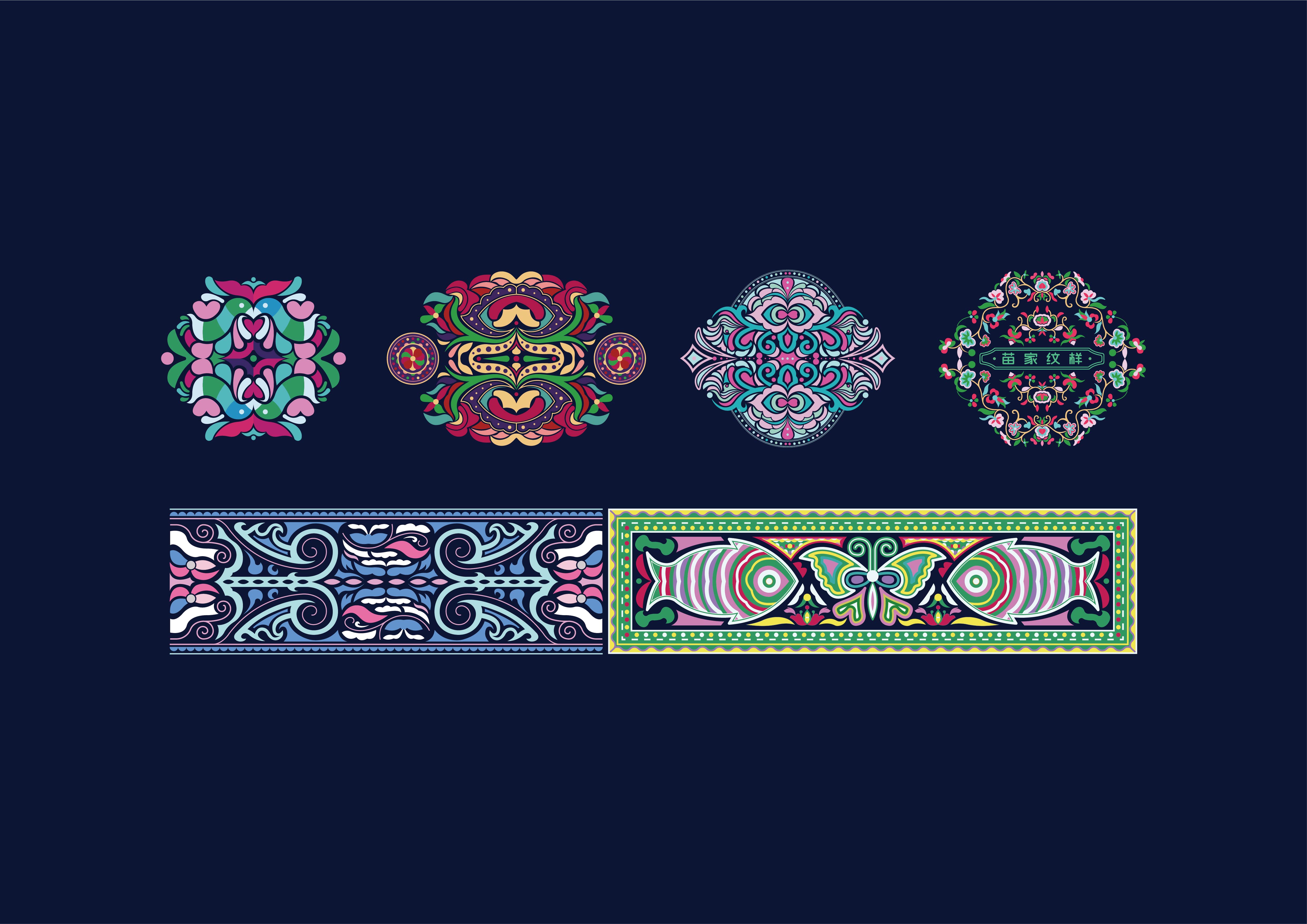 苗家纹样