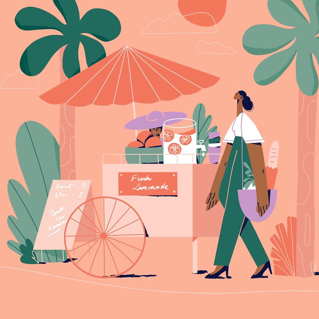 bulmaillustrates清爽明亮