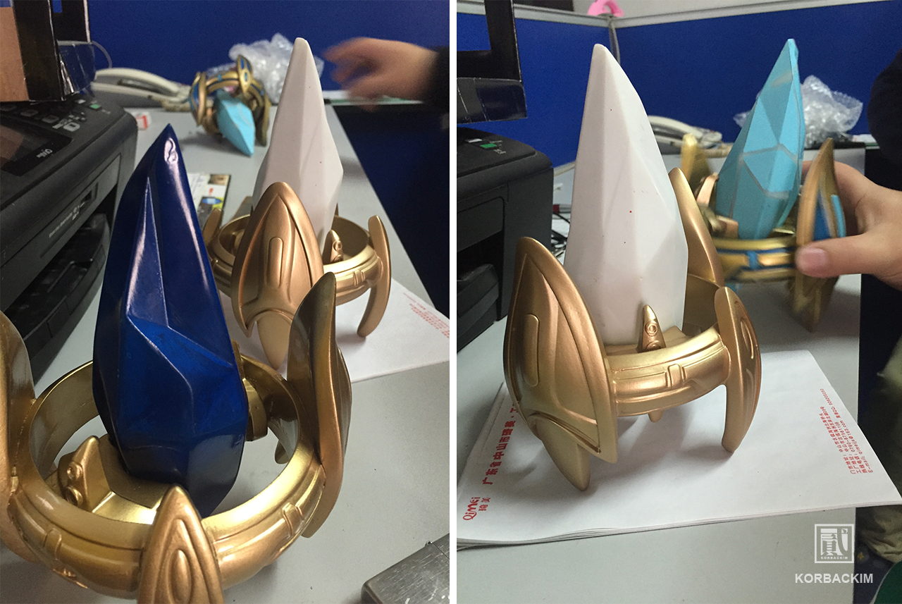 星际争霸神族水晶pylon台灯重制版starcraft