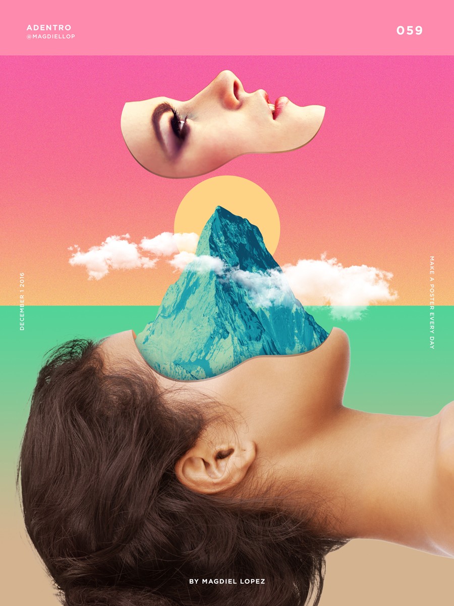 人脸后的奇幻-古田路9号-品牌创意/版权保护平台