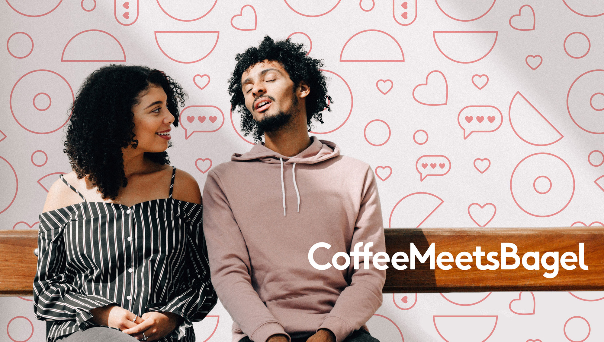 coffeemeetsbagel交友应用品牌设计