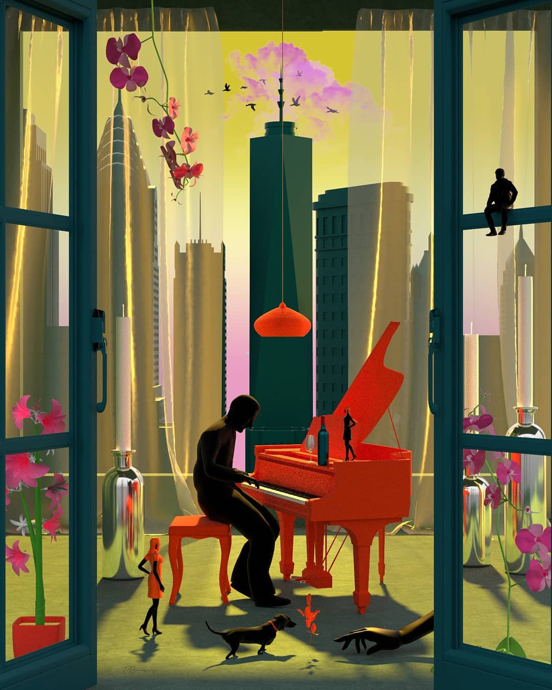 tishkbarzanji复古主义安静的乌托邦02